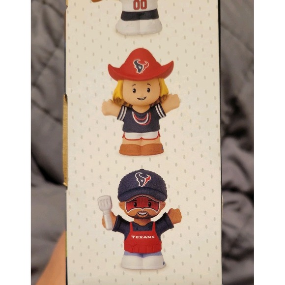 NFL Official Houston Texans Little People Collector NIB H-Town! NEW - Picture 5 of 7